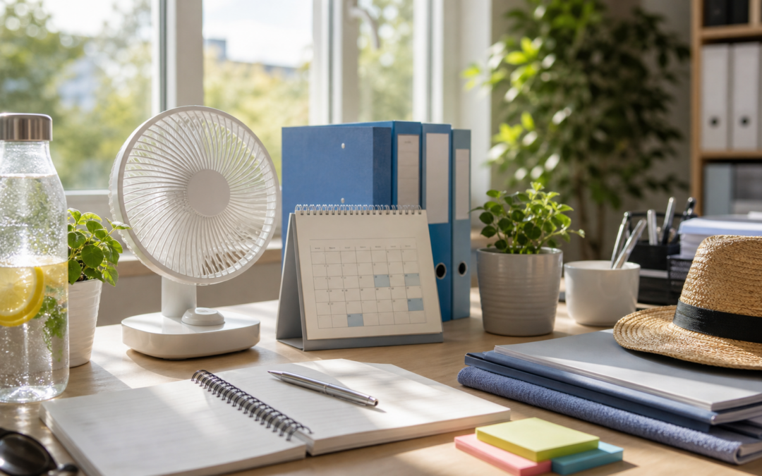 Sommer im Betrieb: Hitze, Urlaubszeit und Planung sinnvoll organisieren